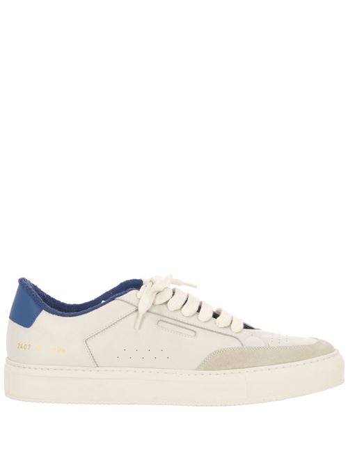 white/blue panelled design sneakers Common Projects | 24071006